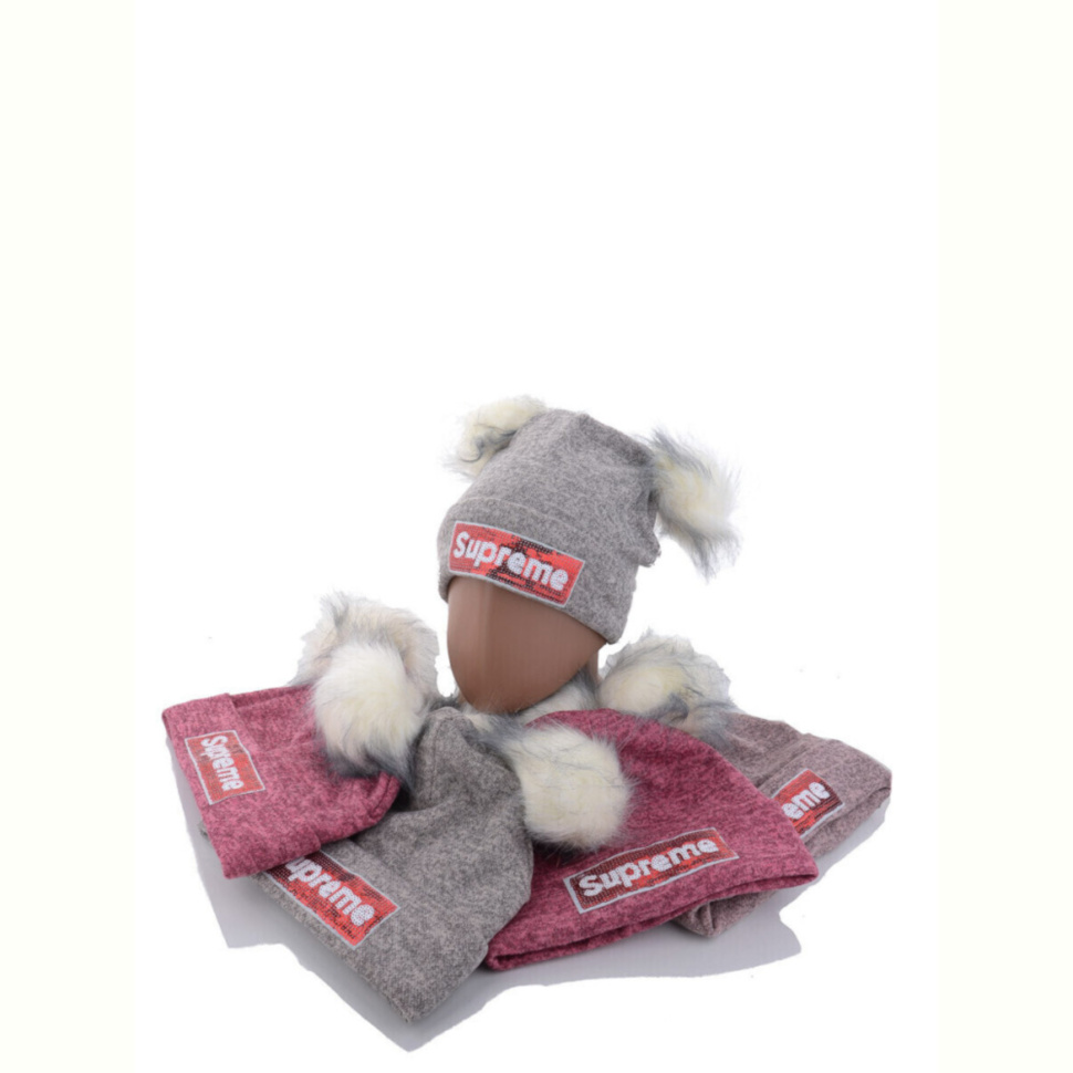 Шапка Red Hat KA964 mix фліс