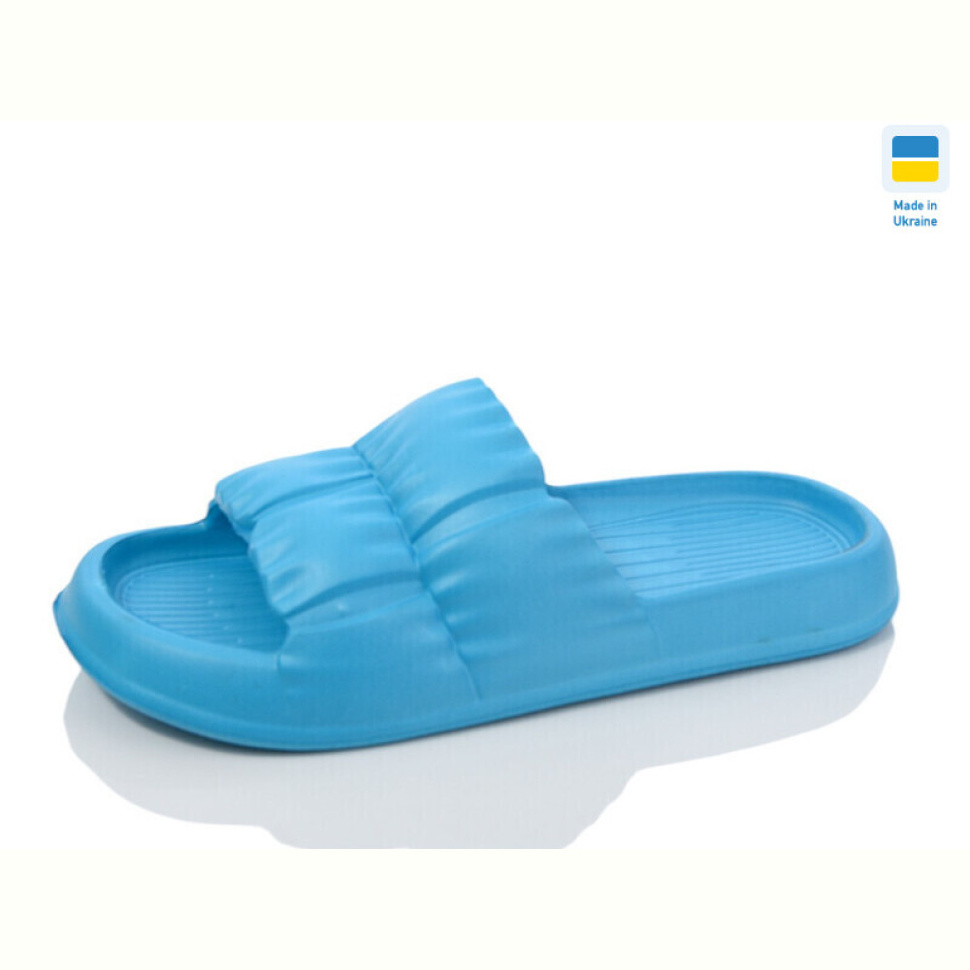 Шлепки SANLIN 2 Ірис бірюза Шлепки SANLIN 2 Ірис бірюза