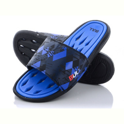 Шлепки Obuvok R021 (w43) blue-black (08841)