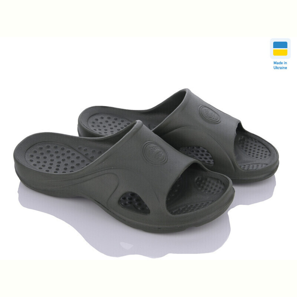 Шлепки Vladimir DSПП 29 корона т.зелений