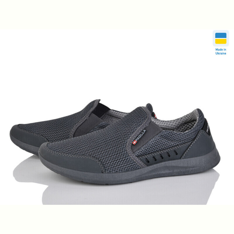 Слипоны Lvovbaza Paolla A1 сірий
