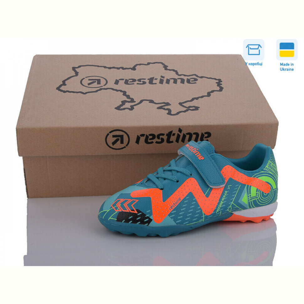 Футбольная обувь Restime DDB24112-1 cyan