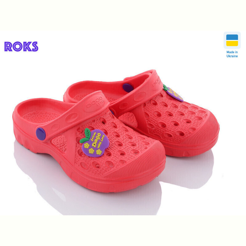 Кроксы Roks Dago 327-1 червоний Кроксы Roks Dago 327-1 червоний