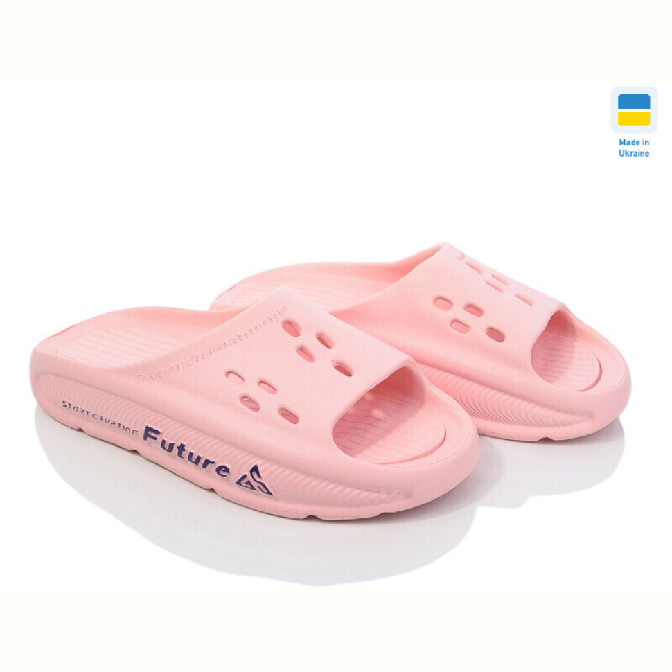 Шлепки Inblue DS72 персик