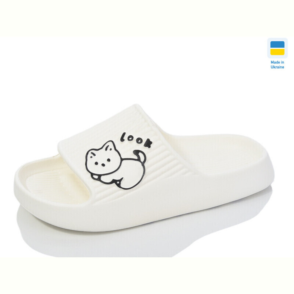 Шлепки Lot Shoes N104 білий