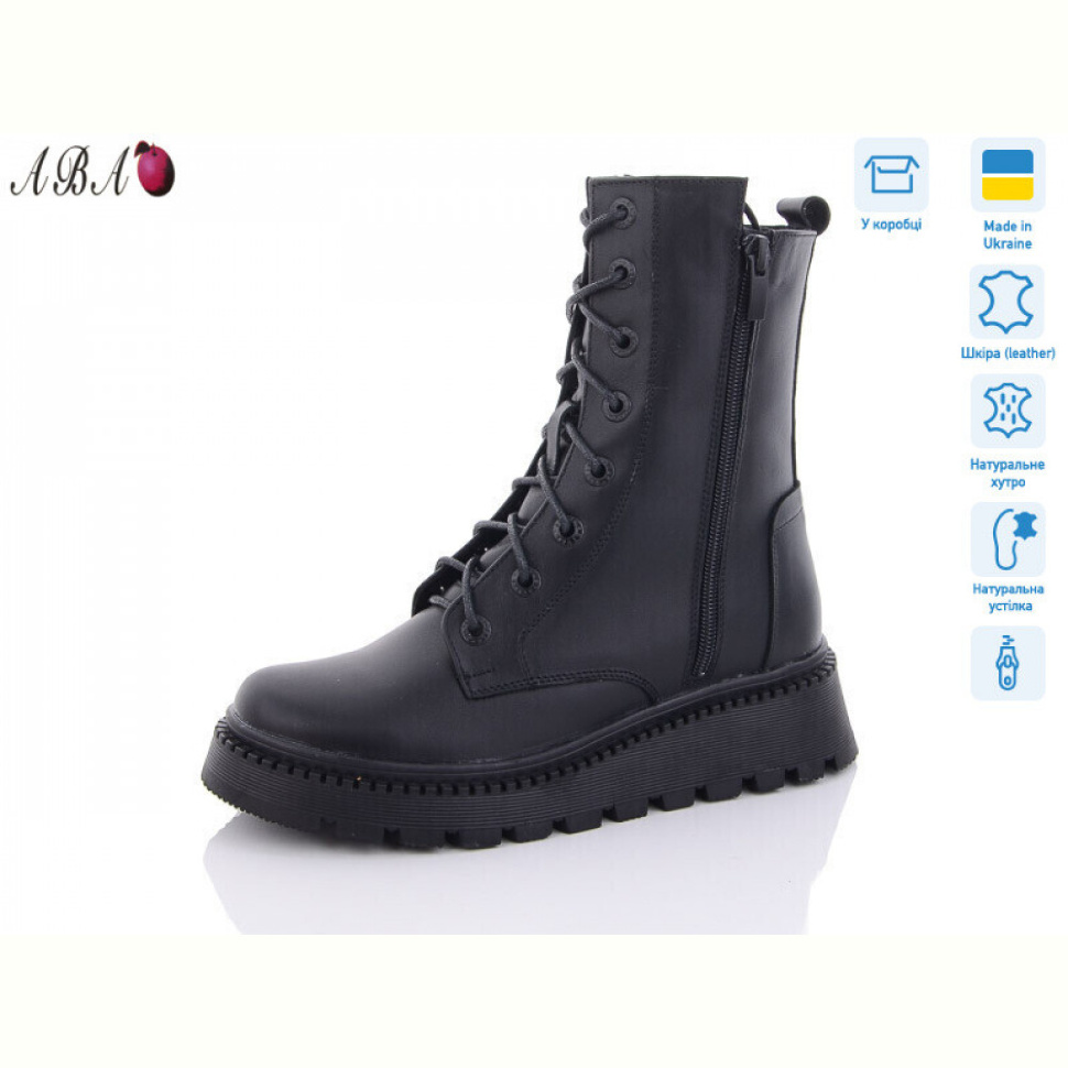 Ботинки Aba 217 чорний