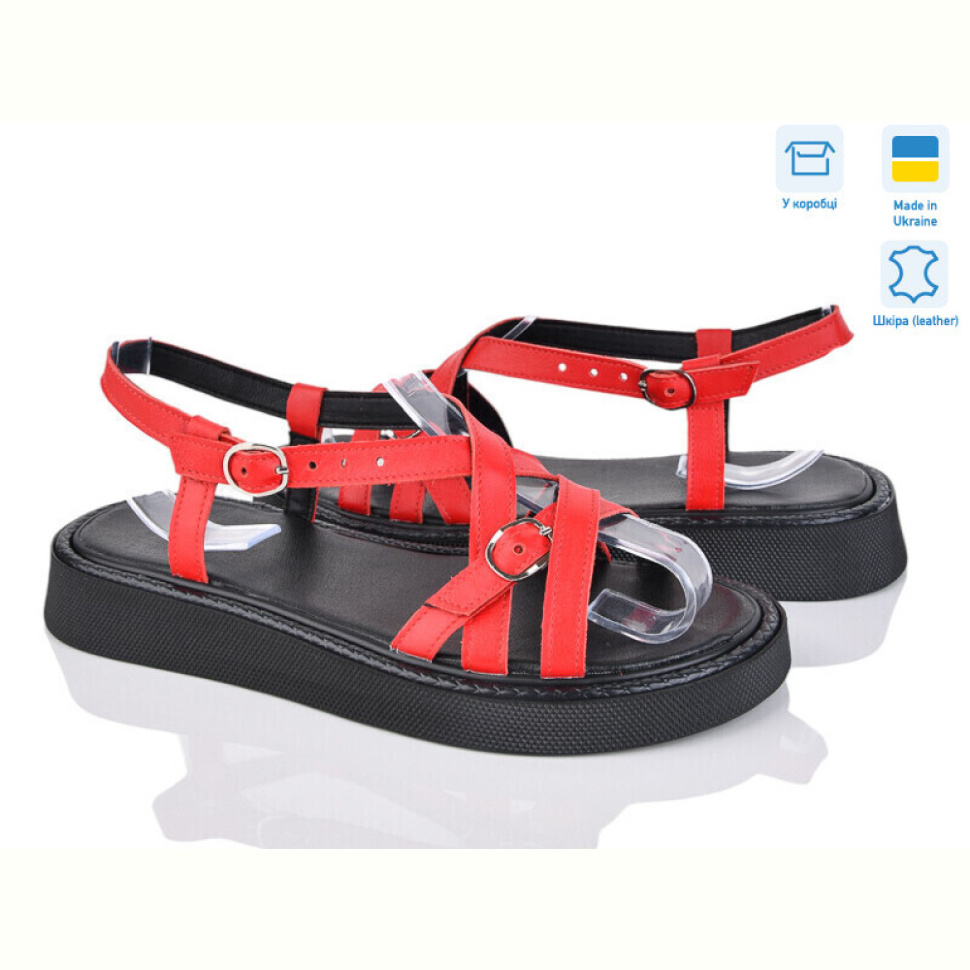 Босоножки G-Aira 465 червоний к.