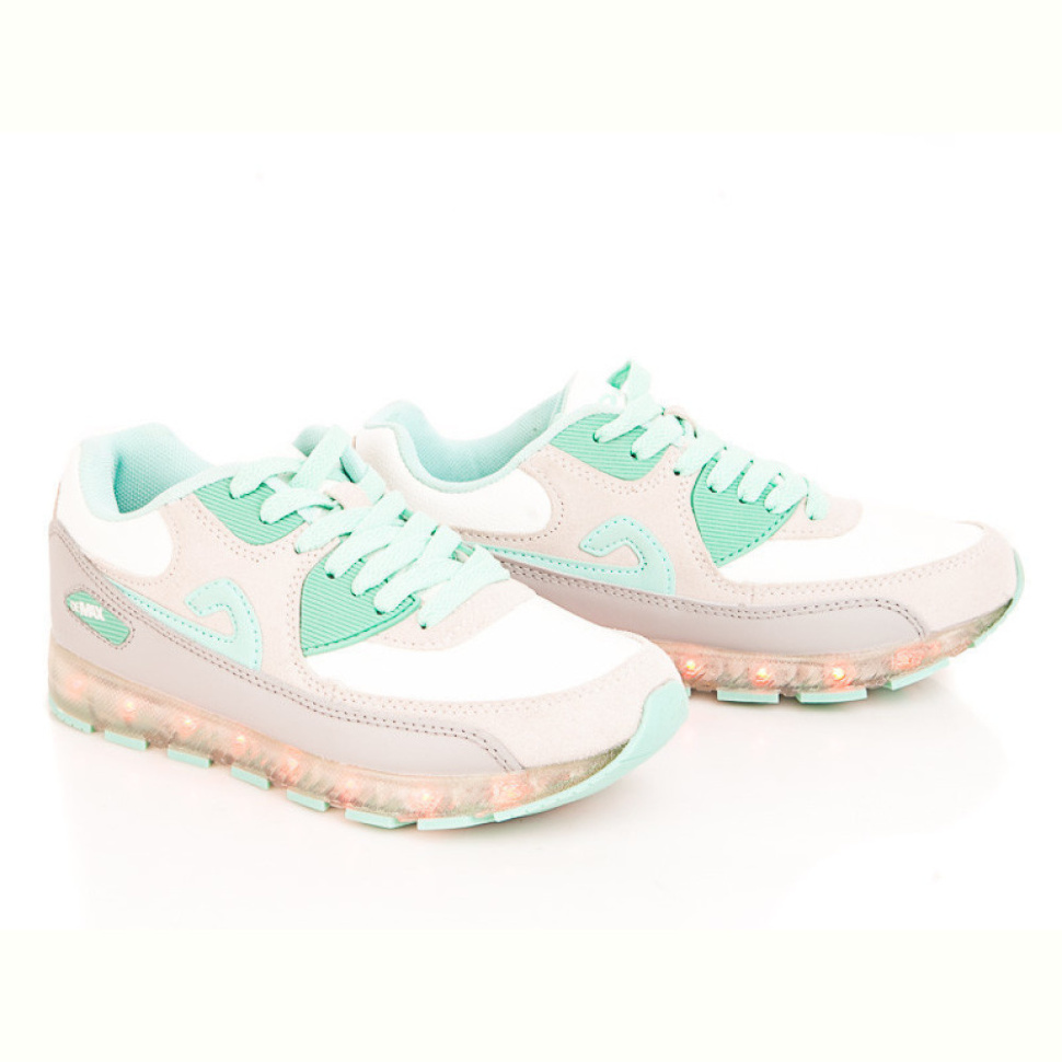 Кроссовки Veer-Demax B8303-2 white-l.grey-lake