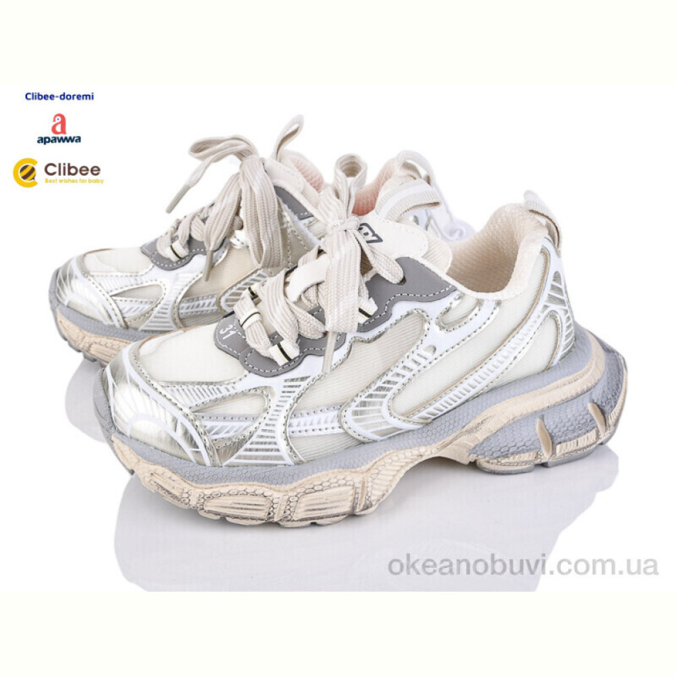 Кроссовки Clibee-Doremi A1215 beige