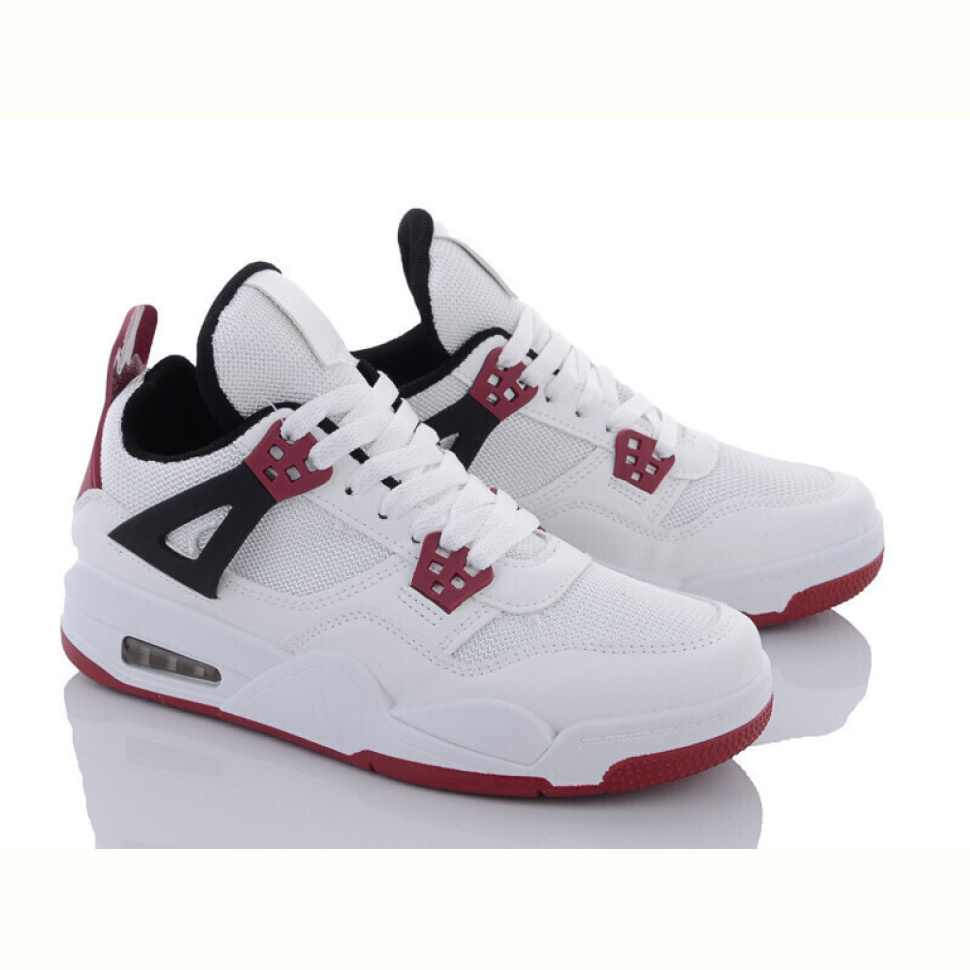 Кроссовки Violeta 143-24 white-red