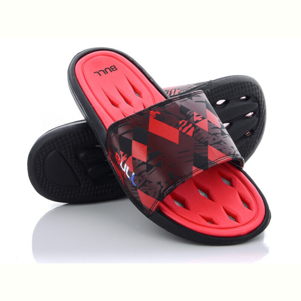 Шлепки Obuvok R021 (w43) red-black