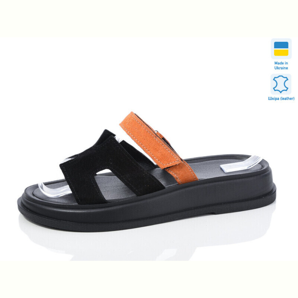 Шлепки Sali 1501-25 помаранчорний з. Шлепки Sali 1501-25 помаранчорний з.