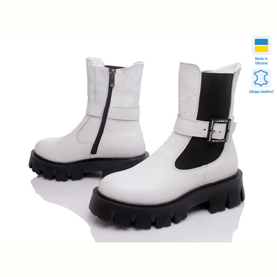 Ботинки Prime-Opt Paradize S-777-CH-104 білий Ботинки Prime-Opt Paradize S-777-CH-104 білий