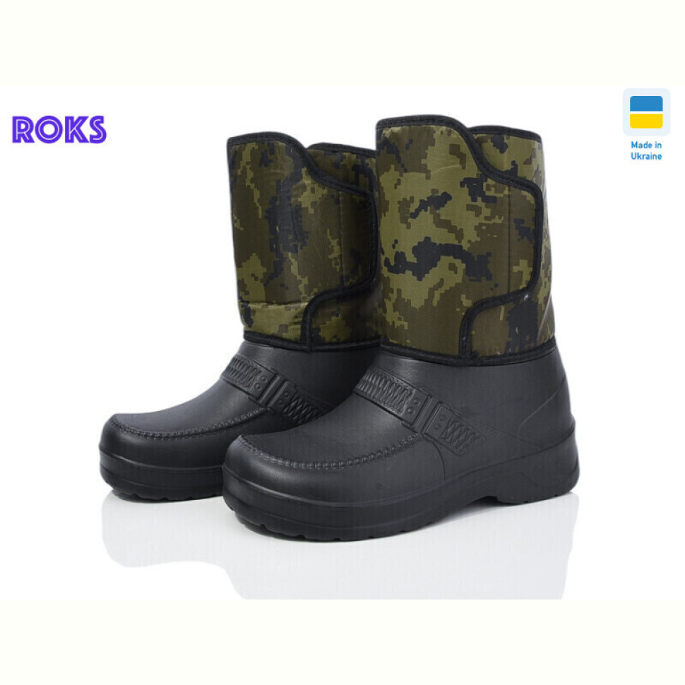 Сапоги из пены Roks Roksol 205 зелений Сапоги из пены Roks Roksol 205 зелений
