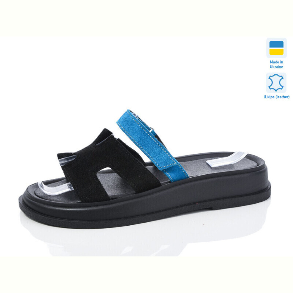 Шлепки Sali 1501-25 бірюза з. Шлепки Sali 1501-25 бірюза з.