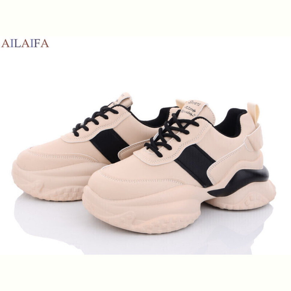 Кроссовки Ailaifa 8110 apricot піна