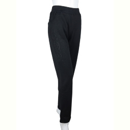 Спортивные брюки Obuvok A682 black флис (04890)