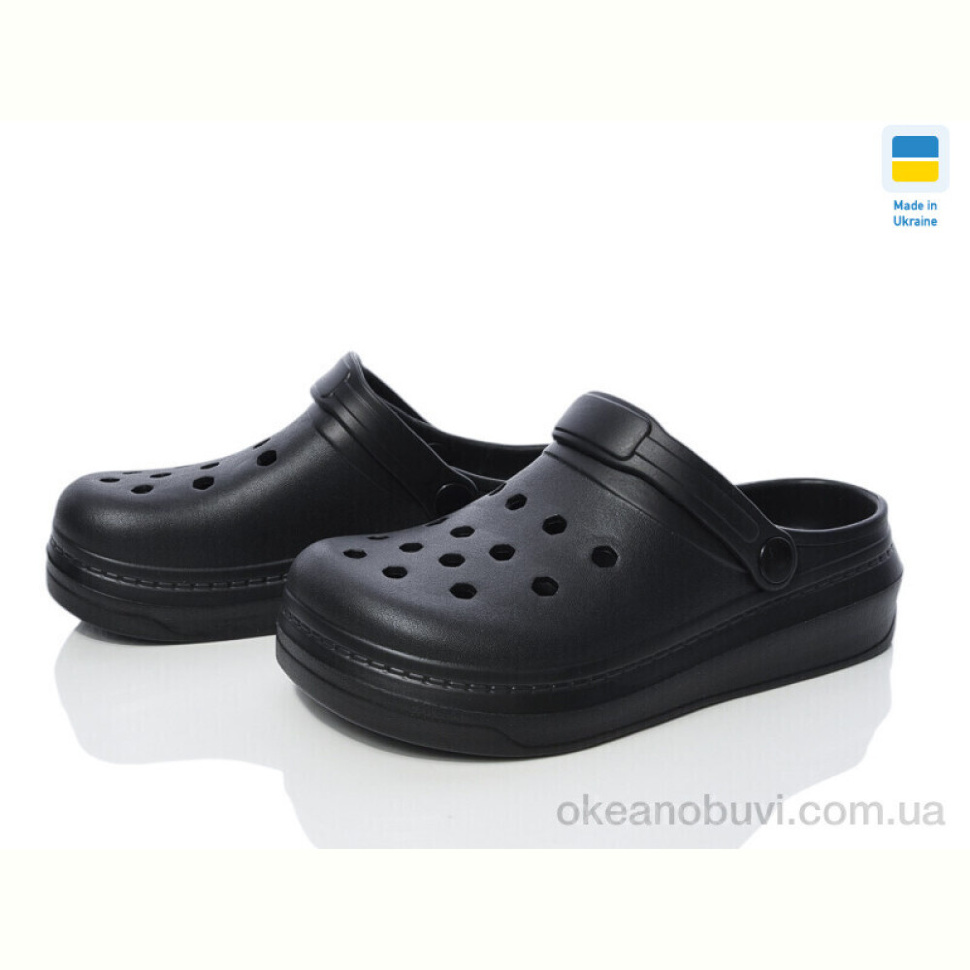 Кроксы Golden Lion 312 чорний