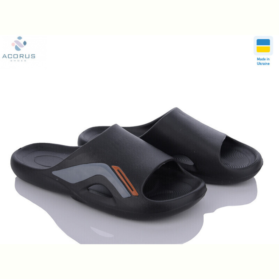 Шлепки Acorus 131 чорний Шлепки Acorus 131 чорний
