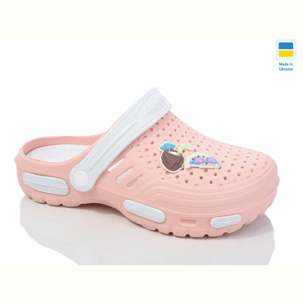 Кроксы DeMur CD48 рожевий