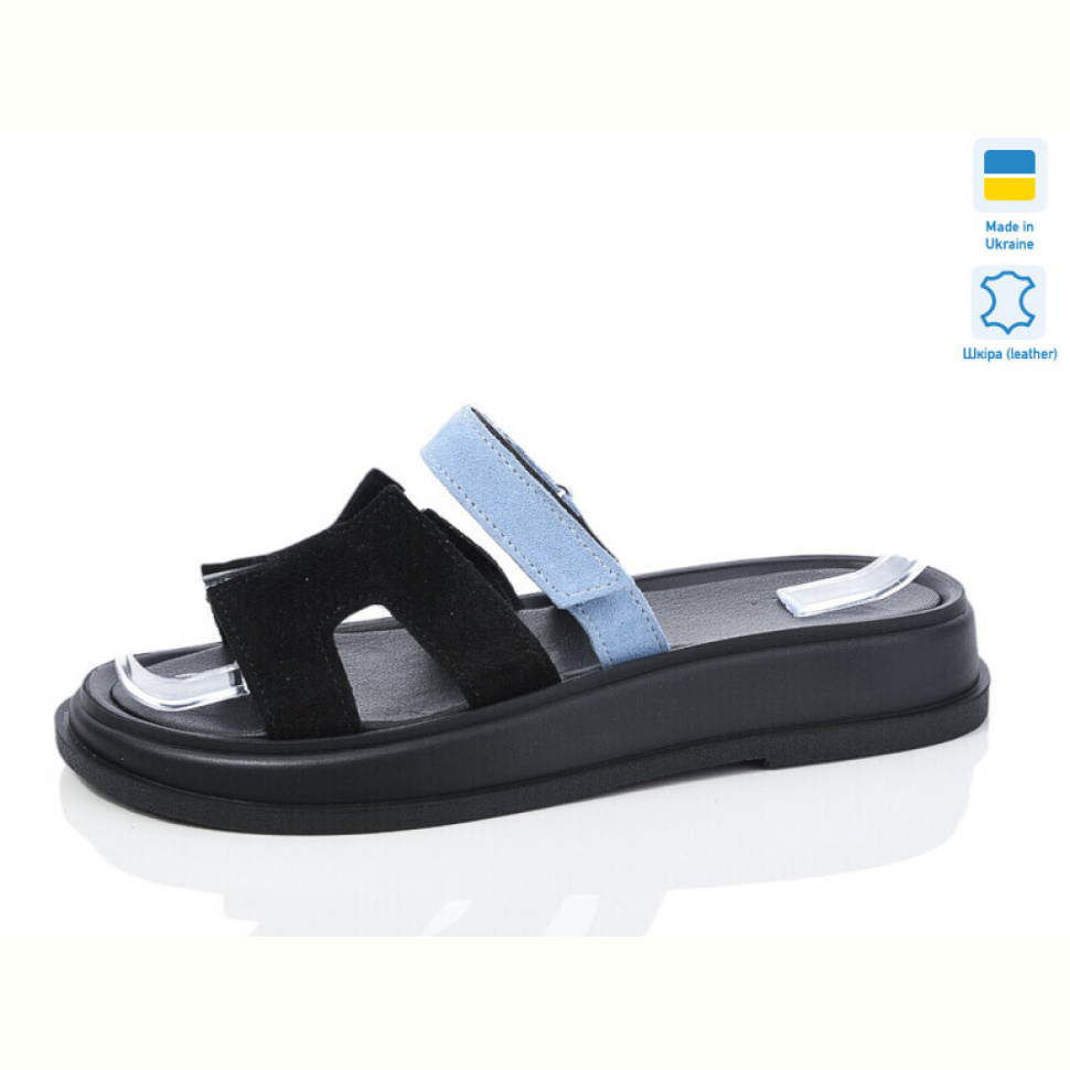 Шлепки Sali 1501-25 блакитний з. Шлепки Sali 1501-25 блакитний з.