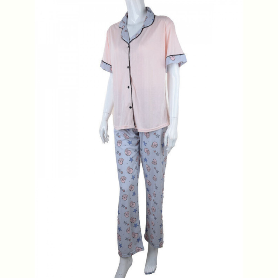 Пижама Obuvok 7130 pink (04072)