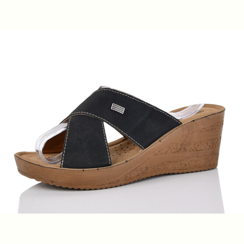 Шлепки DeMur 336556 чорний