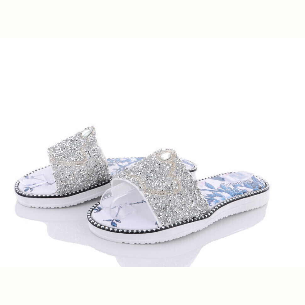 Шлепки Lion A8 срібний Шлепки Lion A8 срібний